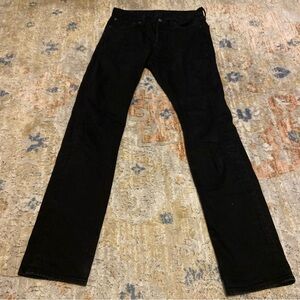Levi's Men's Straight Jeans in Black